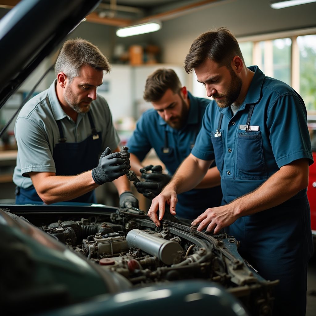 Tým při společné práci